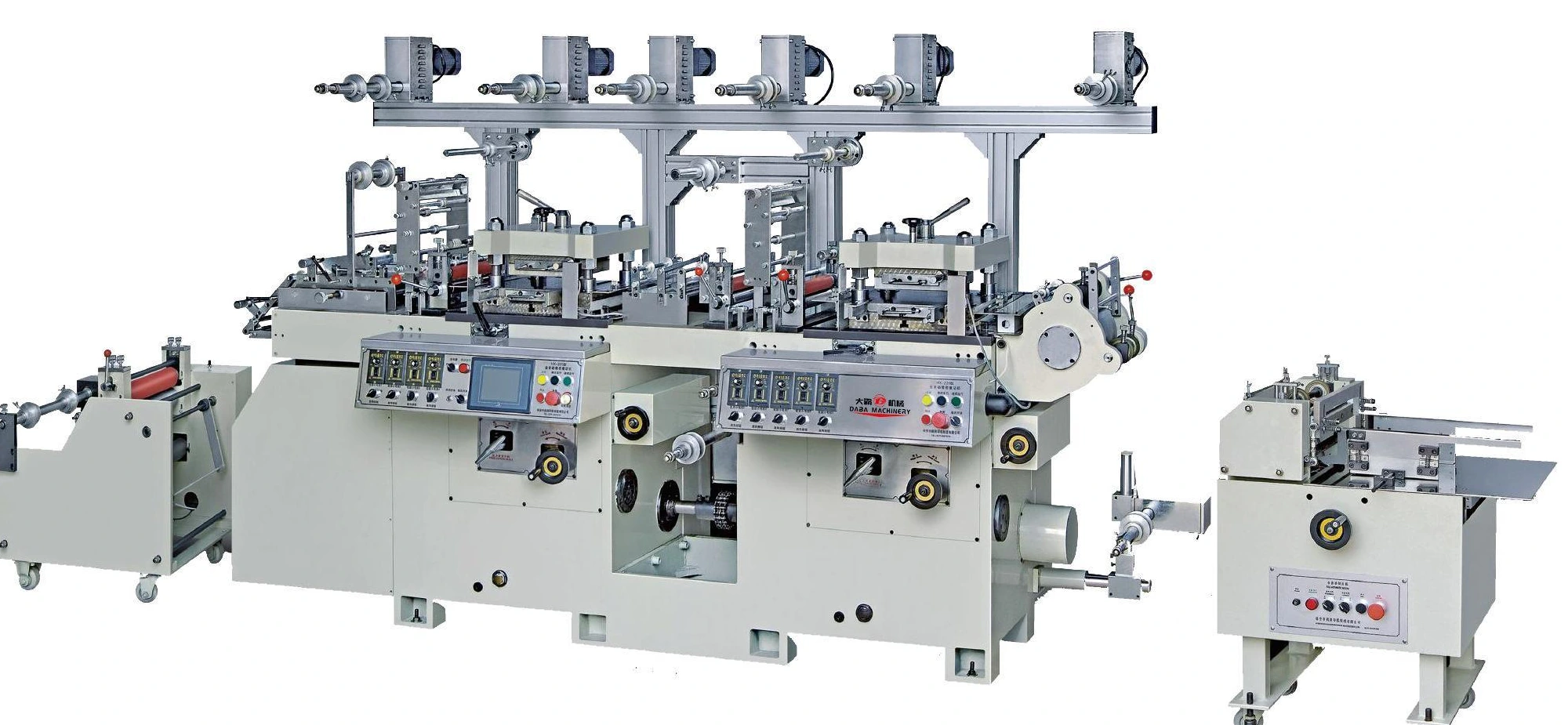 2 Heads Flat Bed Die Cutting Machine