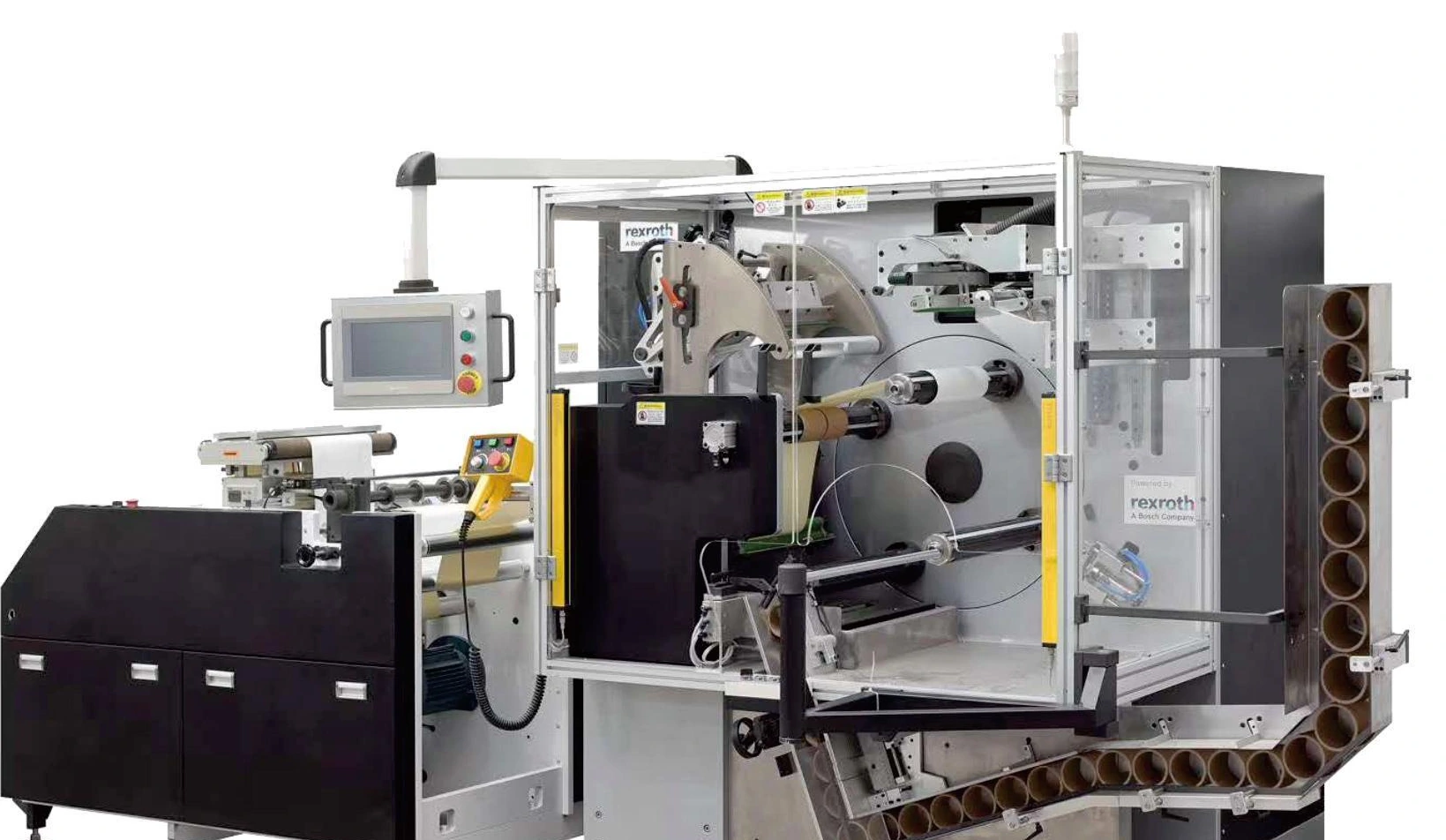 4 Spindles Automatic Turret Rewinder