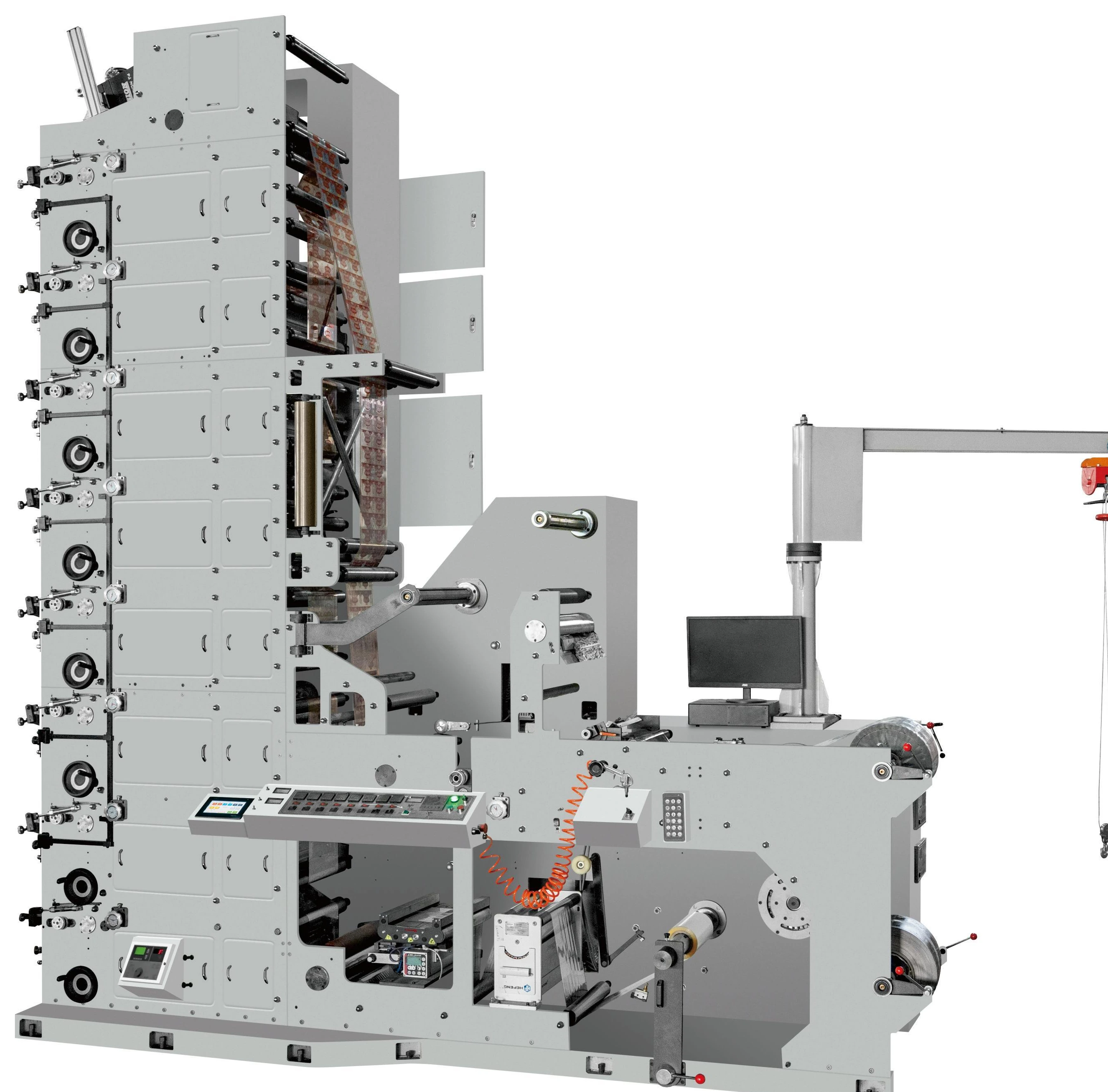 8-Color Tower Flexo Printing Press
