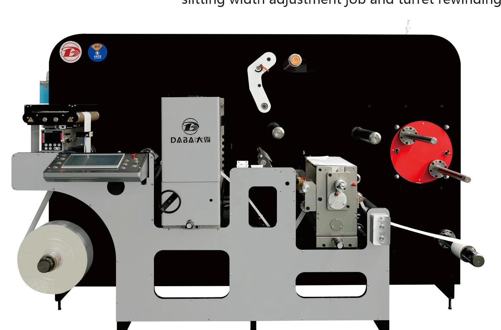 High Speed Fully Rotary Die Cutting Slitting Machine