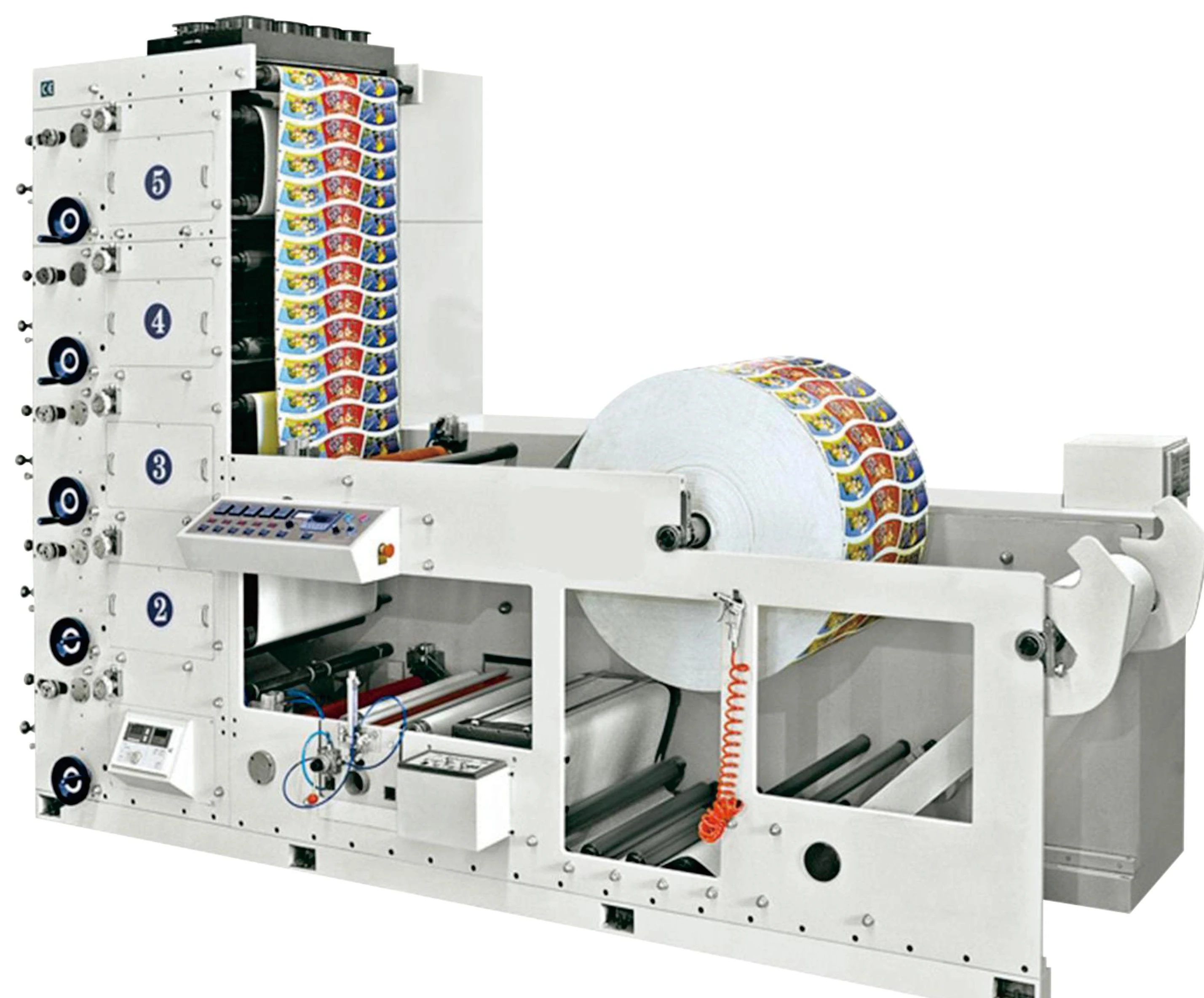 Jumbo Roll Flexo Printing Press