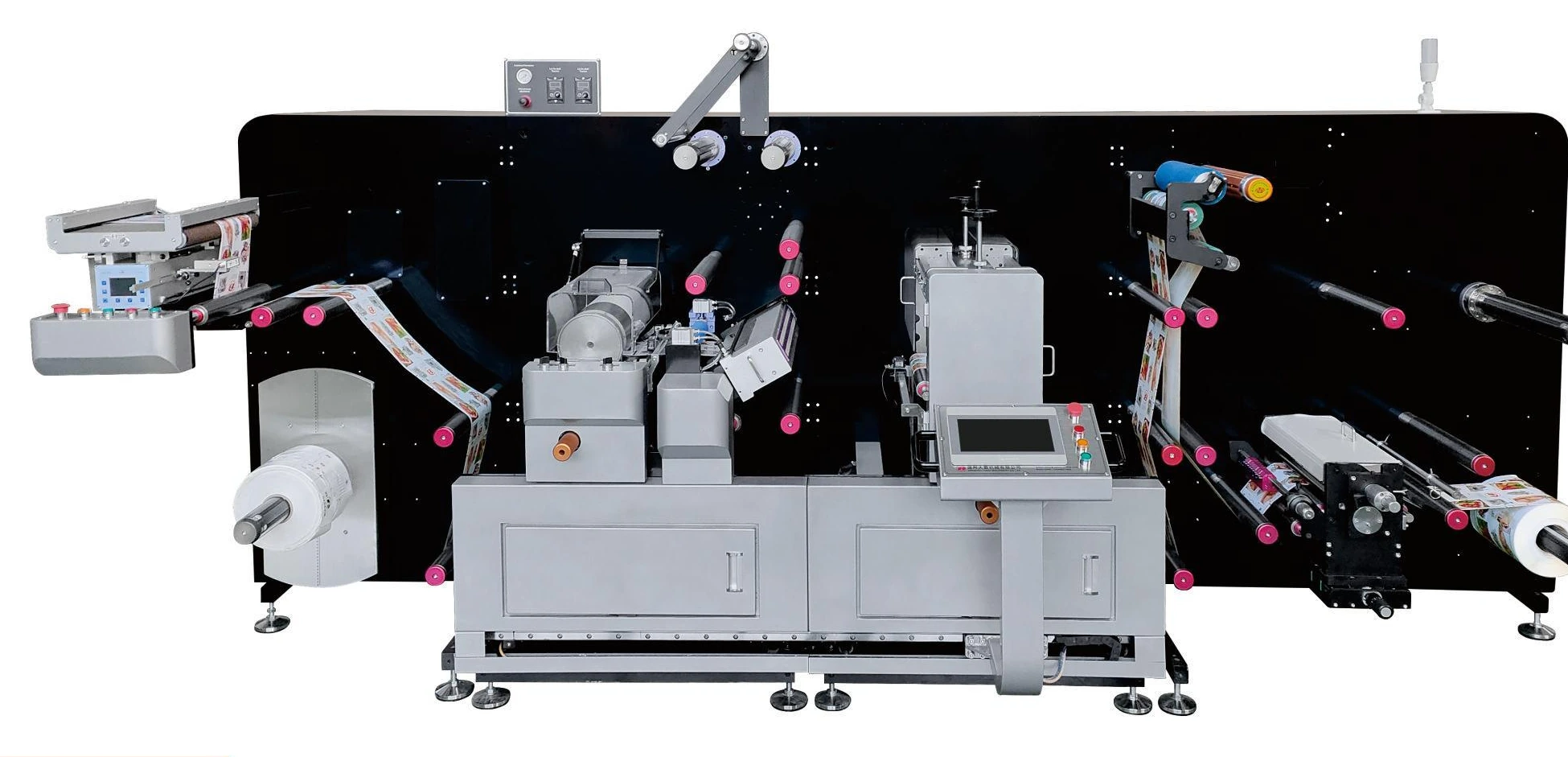 Label Flexo Printing & Die Cutting Machine